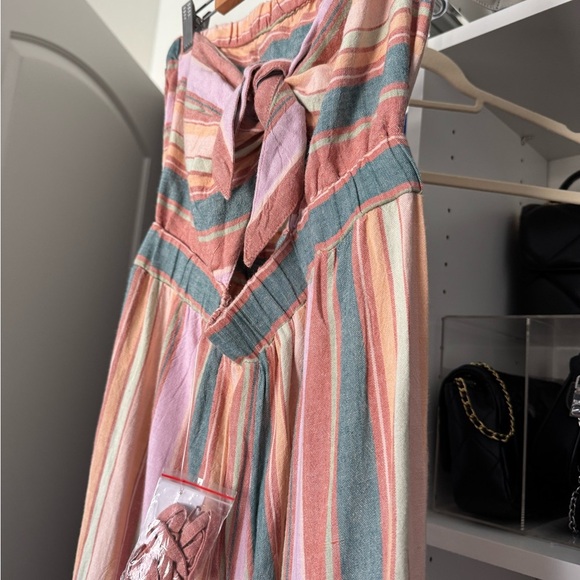 American Eagle Outfitters Pastel Striped Jumpsuit - Picture 3 of 5